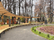 Завершаются работы по установке навеса над лавочками у "Музыкальной клумбы" в Центральном парке культуры и отдыха Завершаются работы по установке навеса над лавочками у "Музыкальной клумбы" в Центральном парке культуры и отдыха